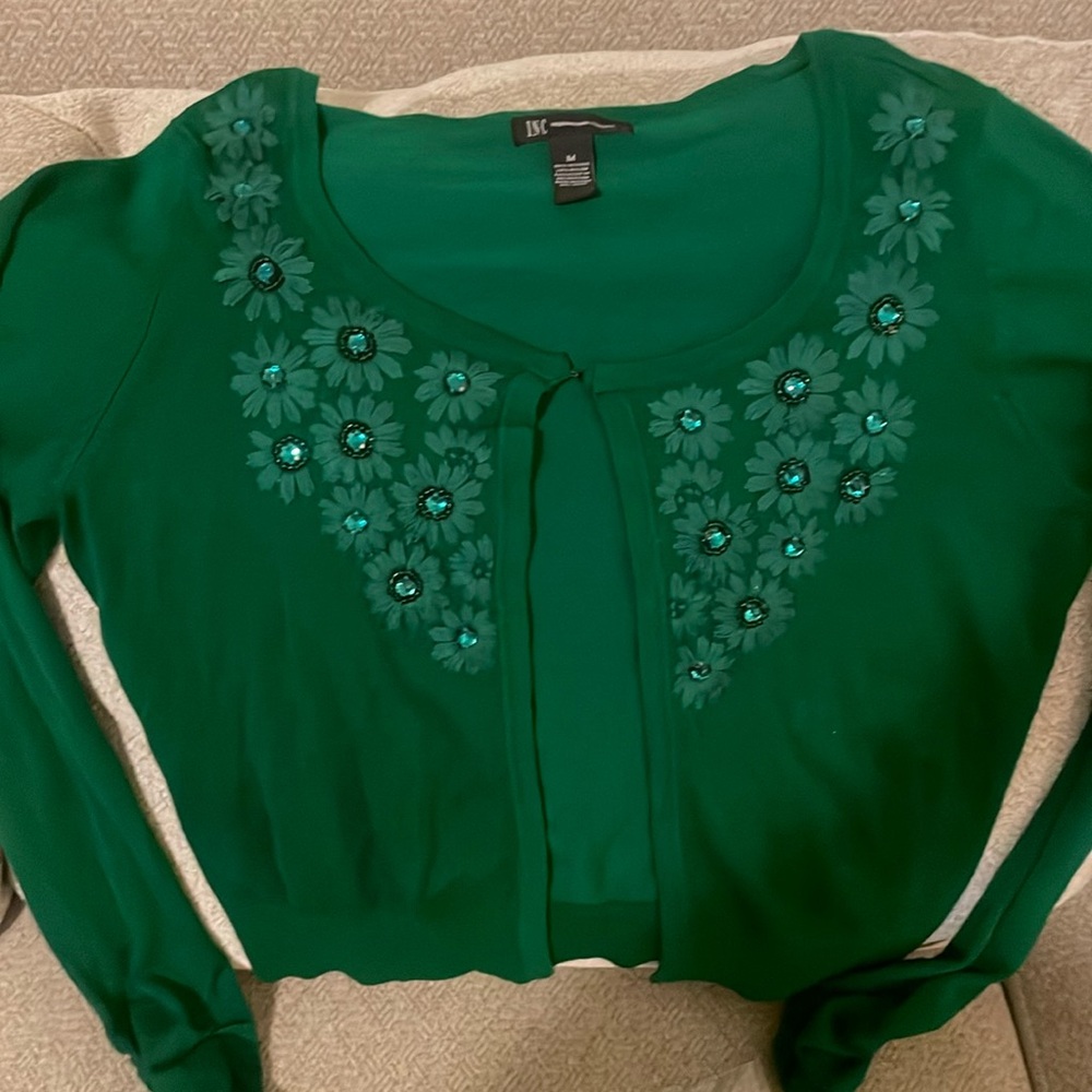 Green Sweater